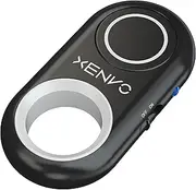 Shutterbug - Bluetooth Remote Control Camera Shutter and Wireless Selfie Button Clicker, Compatible with iPhone, Ipad, Android, Samsung, and Google Cell Phones, Smartphones and Tablets White