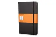 Moleskine: Classic Large Hard Cover Notebook Ruled - Black