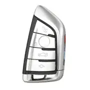 3/4BTN Smart Card Car Key Shell Case For BMW 1 2 7 Series X1 X5 X6 X5M X6M F Class Remote Key Fob Cover Insert Blade 4 Buttons