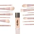 Lux Brush Set (Free Veil Up Foundation) - Complete Makeup Brush Set With Sponge