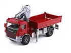 Engineering Truck Crane Car Vehicle Transport Building Blocks Kids Toys Gift New