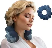 Total Pillow Microbead Portable Pillow - Use at Home or On The Go to Support Your Neck, Back and Knees