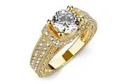 The Heirress Ring Embellished With SWAROVSKI Crystals