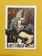 Kurt Cobain CUSTOM CARD 1/1 Tiger Stripes