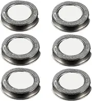 Shaver Accessories,6Pcs Razor Blade for Men Shaver Head Replacement Shaver Blade，Compatible for Philips，HQ3 HQ32 HQ36 HQ40 HQ300