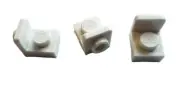 LEGO 3 New White Brackets 1 x 1 - 1 x 1 Inverted Part 36840 2-10