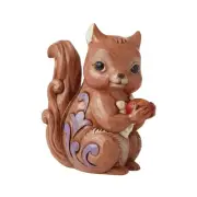 Jim Shore Heartwood Creek Chipmunk Holding a Nut Miniature Figurine, 3.75 Inc...