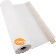 No Show Mesh Machine Embroidery Stabilizer Backing 15" x 25 Yd roll