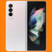 Samsung Galaxy Z Fold 3 5G (256GB, Phantom Silver) - Pristine