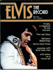 MAG: Elvis The Record #1 5/1979 1st issue-Elvis fanzine-candid pix-VG/FN