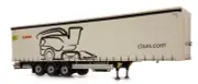 MARGE MODELS - 3-axle tarpaulin trailer CLAAS edition - 1/32 - MAR1902-01-03