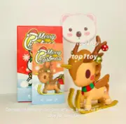 Tokidoki x Pop Mart Unicorno Xmas Chaser Luge Mini Figure