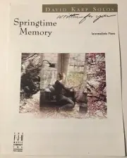 FJH Sheet Music David Karp Solos SPRINGTIME MEMORY Intermediate Piano