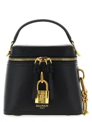 [Balmain] Balmain-Pulse Vanity Borse A Mano Nero-Donna OS