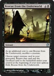 MTG Magic - Rescue from the Underworld - Theros - Uncommon - Foil Near Mint