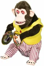 YAMANI Toy Story Musical Jolly Chimp Monkey Naughtiness Cymbals Rare 9510 F/S JP