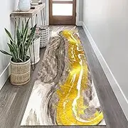 Very Long Hallway Runner Narrow Rugs, Runner Rug Corridor Carpet Runners, Indoor Kitchen Hall Entryway Runner Area Rug 60cm/70cm/80cm/100cm Wide(2ft×11.5ft/60×350cm)