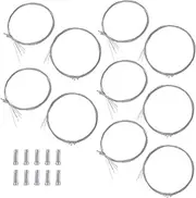 SUPVOX Bicycle Line Shifter Cable Bike Brake Wire End Caps Bike Brake and Cable Cable Disc Brakes Bike Derailleur Cable Brake Line Kit Brake Cables Accessories Galvanized