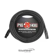 Pig Hog 8mm XLR Microphone Cable - Black
