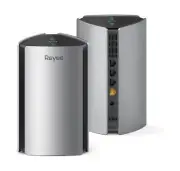 Reyee Whole Home Mesh WiFi System, AX3200 Smart WiFi 6 Router R6 (2-Pack), Co...