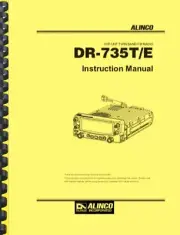 Alinco DR-735T Ham Radio Transceiver Owner's Instruction AND Service Manual