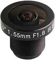 Fisheye CCTV Lens HD 8MP 1.55mm 1/2.5 inch F2.0 M12 Bracket for Panoramic Surveillance Security Camera 185 Degree