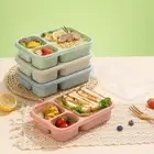 Leakproof Food Container 4Colors Kids Bento Box Lunch Box Travel Snack Storage