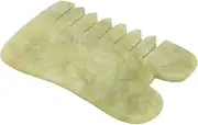 VALICLUD 1Pc Natural Jade Gua Board for Face Massage Scraping Tool Promotes for Skin