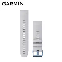 在飛比找博客來優惠-GARMIN QUICKFIT 22mm 矽膠錶帶 白矽膠錶
