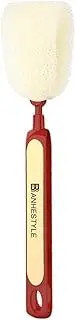 Baby Bottle Brush - Long Handle Sponge Bottle Brush | Non-Scratch Bottle Cleaner for 360 Degree Cleaning Narrow Neck Beer Water Wine Bottles Pisole