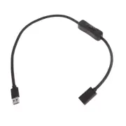 Data Line USB3.0 Extender Cord USB Extension Cable Wire with ON OFF Switches