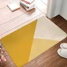 Doormat Bath Mat Gradient Geometry Mustard Hallway Carpet Welcome Rug Home Decor