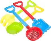 4Pcs Beach Shovels Digging Tools for Outdoor Play Fun Mini Shovels for Sandcastles Boys