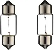 2 x SV8.5 5 W 10 x 31 24 V Light Bulb Car Motorcycle Moped Scooter Tractor Truck Van