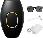 IPL Laser Permanent Hair Removal Handset With Protected Glasses (Black)