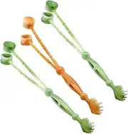 3pcs Double Head Massage Hammer Body Massage Tool Back Scratcher for Muscle Relief Portable Design for Home Use Durable Handle for Deep Tissue Therapy