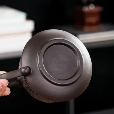 精工銅器老銅茶壺龍鳳呈祥乾隆款酒壺包漿潤澤家居茶道工藝品擺件