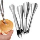 4Pcs Cake Decorating Tools Kit Piping Nozzles Cream Icing Bags Set Pastry Tips