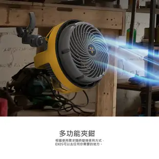 【Vornado 沃拿多】多變工業風空氣循環扇 工業風扇 EXO5-TW