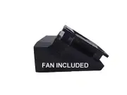 Nvidia Tesla GPU Cooling Fan Shroud Mounting M60 V100 Accelerator Card 80MM AI