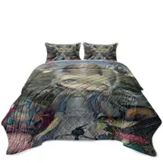 Alice in a Bosch Wonderland Coverlet