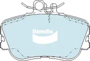 Bendix Euro+ Front Brake Pad Set for Mercedes Benz C220TD S202 2.2L OM604.910 Di