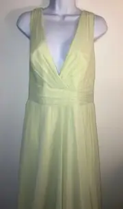 Ieena For Mac Duggal Lime Formal Gown Women’s Size 14 NWT
