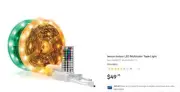 Jetson Volt Amber 16ft Led Light Up Strip Indoor LED Multicolor Tape Light