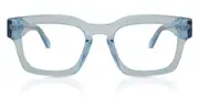 Retrosuperfuture NUMERO 99 MARE CHIARO UVB Men's Glasses Blue Size 52 - Private Health Rebate - Blue Light Block Available