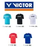 大自在 2022 新款 VICTOR 勝利 羽球衣 印花 T-shirt 中性 吸濕排汗 羽球服 台灣製 T-11102