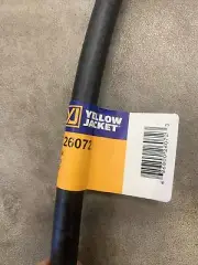 YELLOW JACKET PLUS II 3/8" H.D. 72" CHARGING/VACUUM HOSE w/FLEX FLOW 26072
