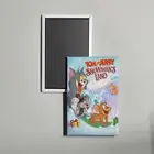 Tom and Jerry Snowman's Land Mini Movie Poster Fridge Locker Magnet