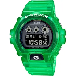 CASIO 卡西歐 G-SHOCK 繽紛半透明手錶 迎春好禮 DW-6900JT-3