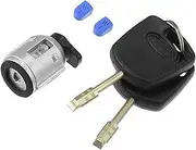 DEMULAX 1 Set Car Ignition Lock Switch with Keys, for Ford, for Transit Connect XL Car Ignition Switch Lock
